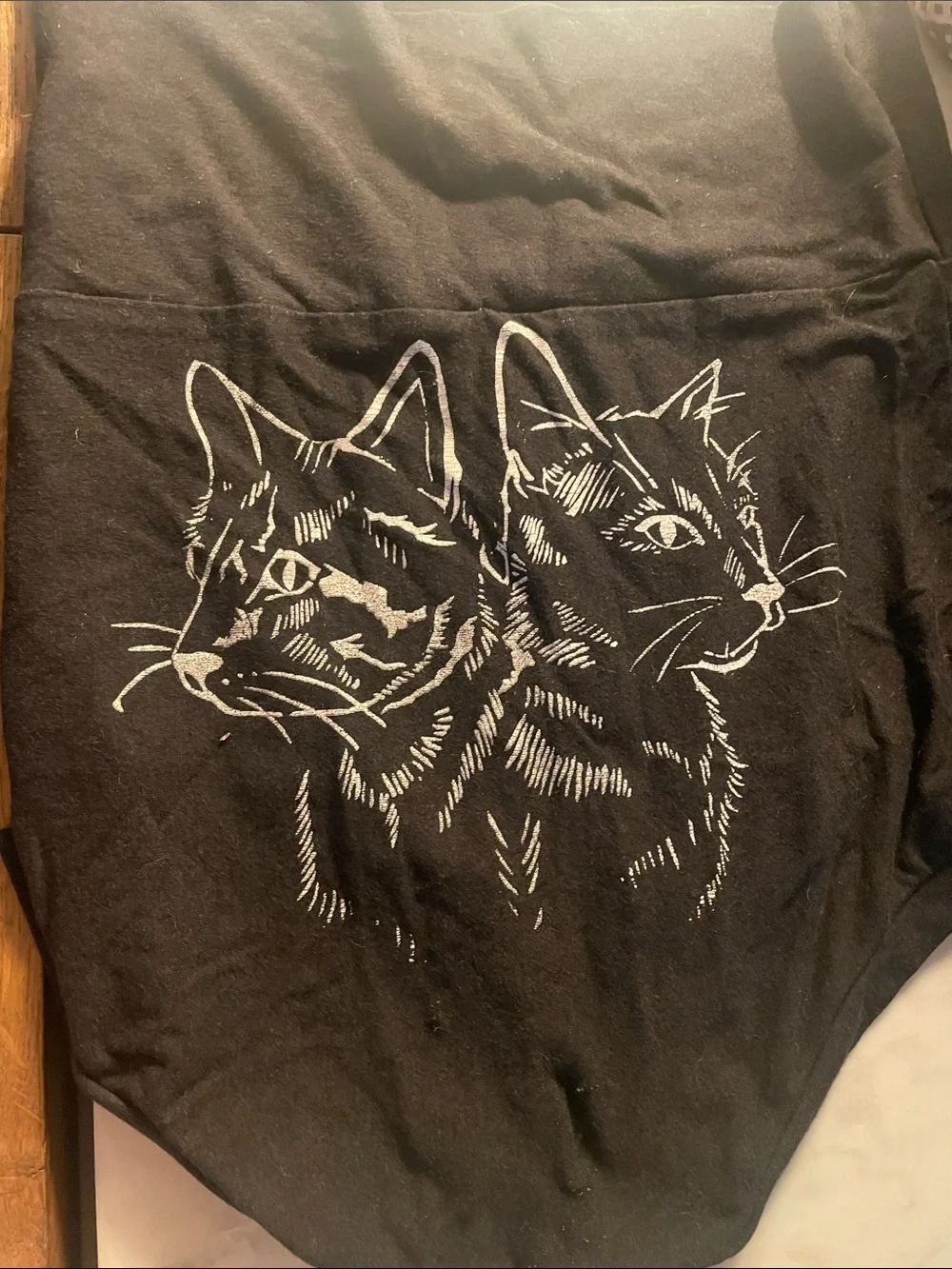 Black Cat Graphic Stylish women's bloomers high waisted